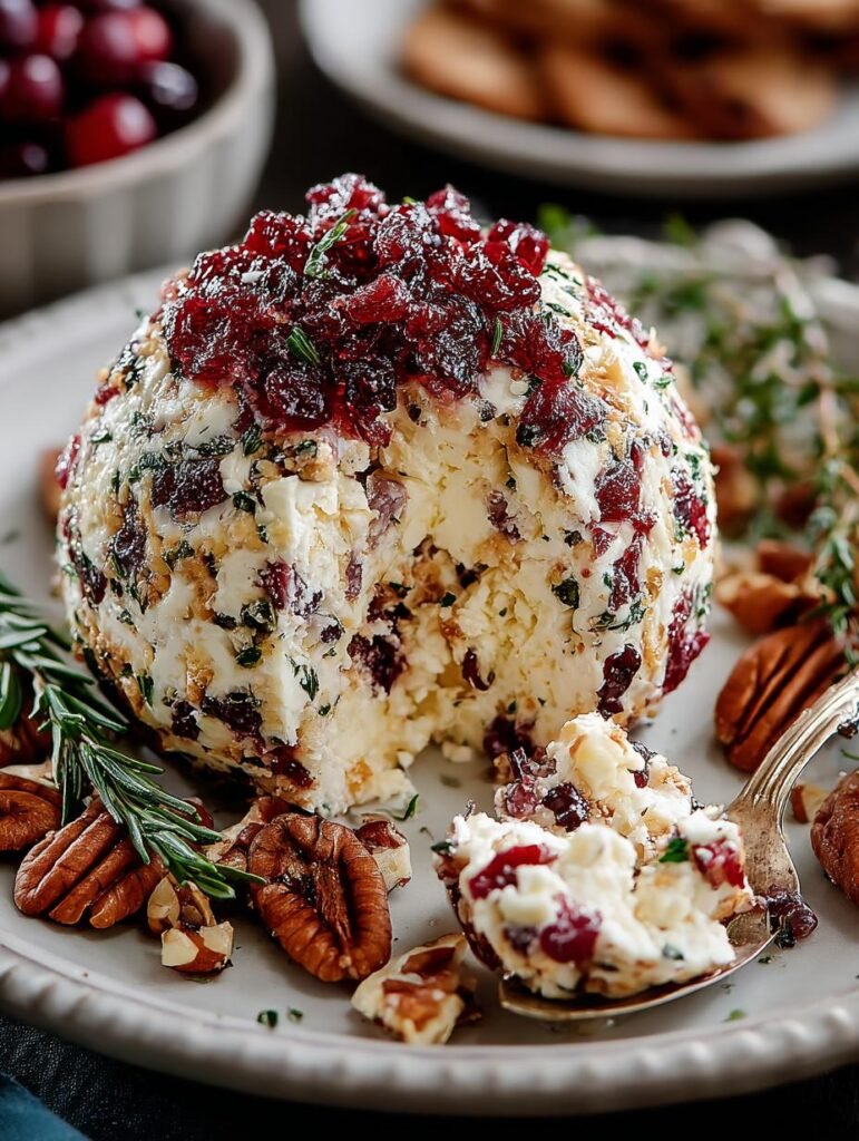 Cranberry Pecan Cheese Ball