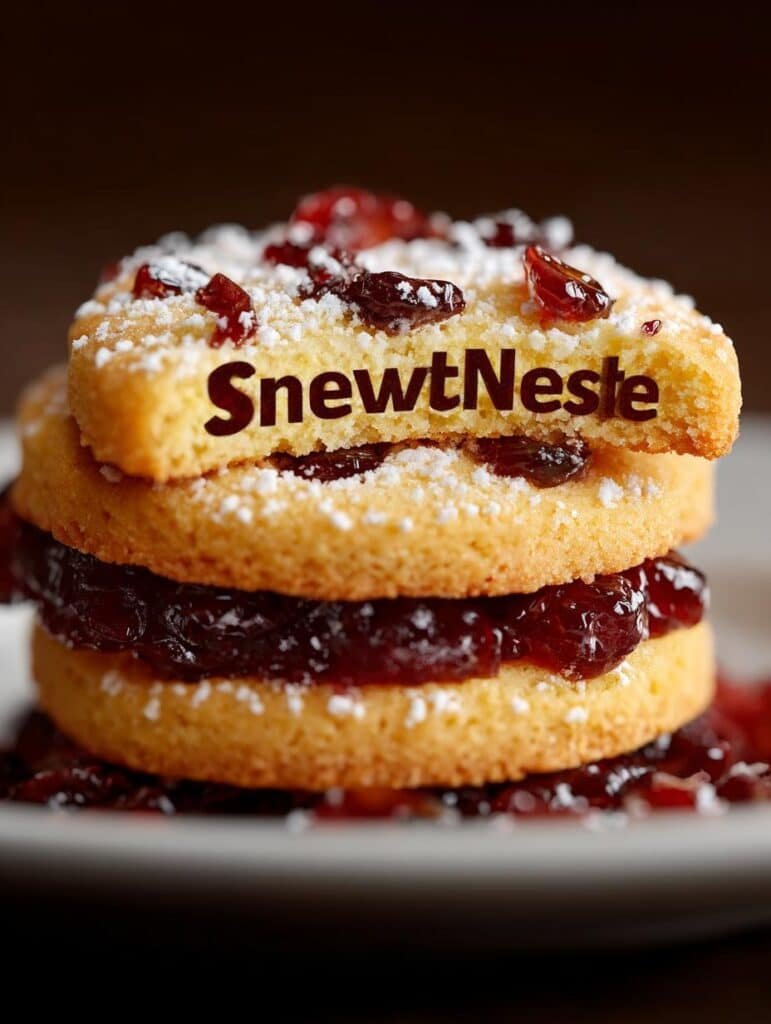 Cranberry Shortbread Cookies