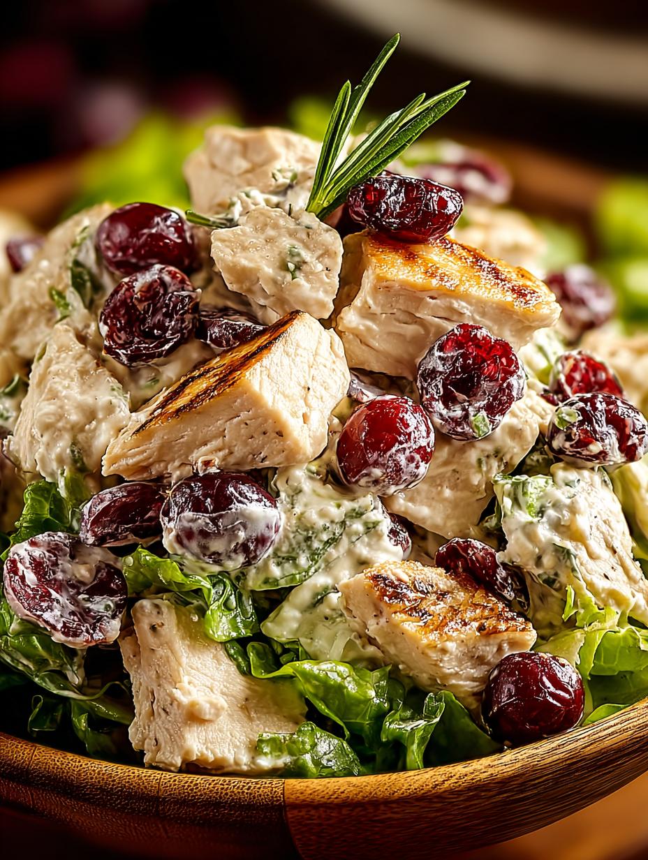 Delightful Cranberry Chicken Salad Recipe You’ll Adore - Delightful Cranberry Chicken Salad - main visual representation