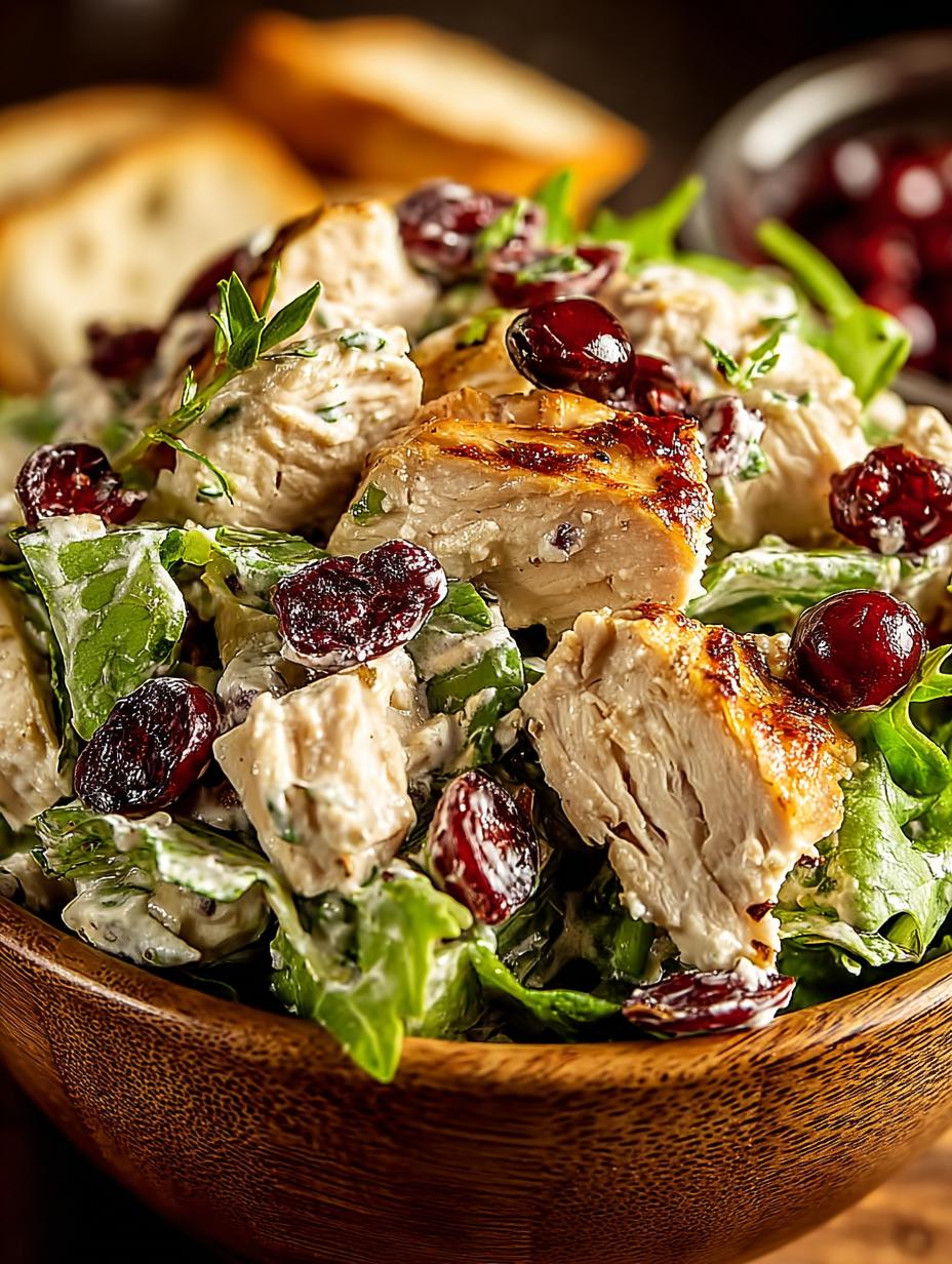 Delightful Cranberry Chicken Salad Recipe You’ll Adore - Delightful Cranberry Chicken Salad - additional detail