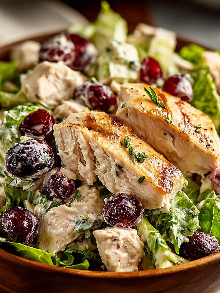 Delightful Cranberry Chicken Salad