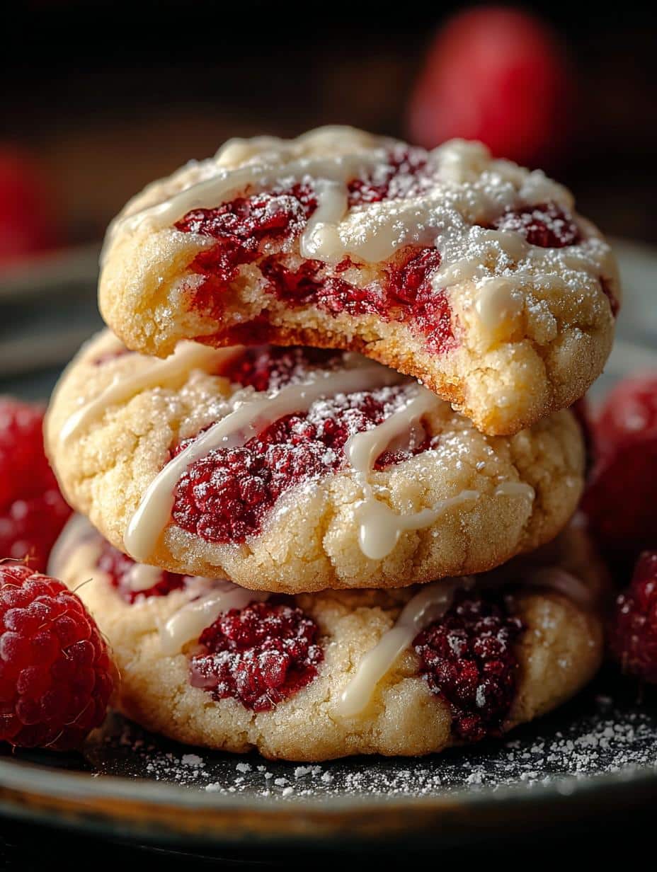 Delightful Lemon Raspberry Cookies: A Sweet Surprise 2 Delightful Lemon Raspberry Cookies: A Sweet Surprise - Delightful Lemon Raspberry Cookies - main visual representation