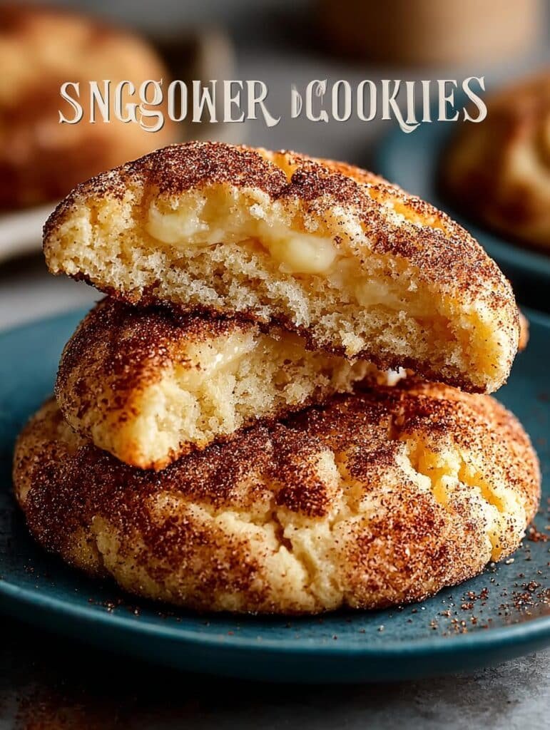 Eggnog Snickerdoodles