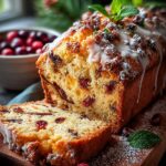 Festive Spiced Cranberry Loaf