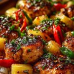 Hawaiian Chicken Sheet Pan