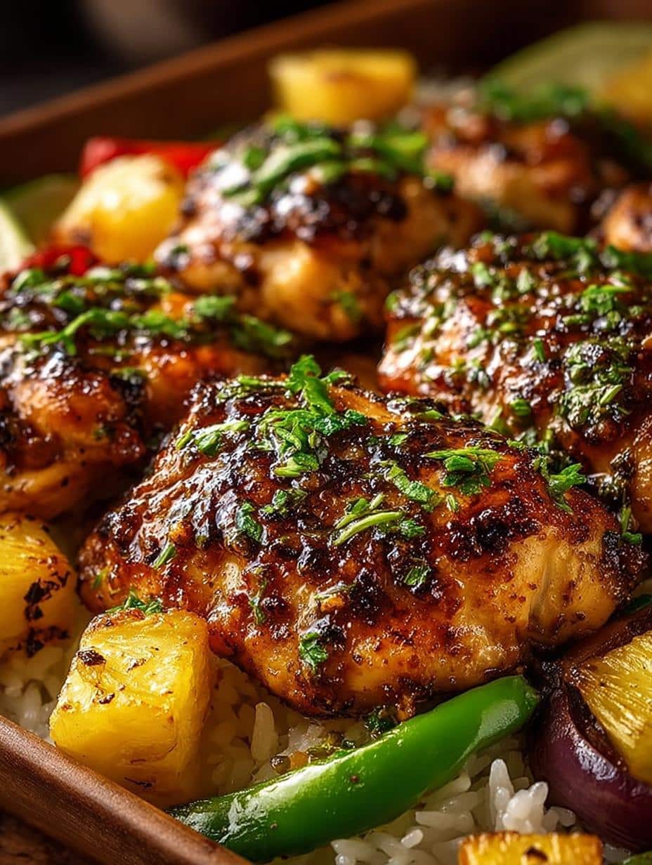 Hawaiian Chicken Sheet Pan: 5 Easy Steps to Paradise - Hawaiian Chicken Sheet Pan - additional detail