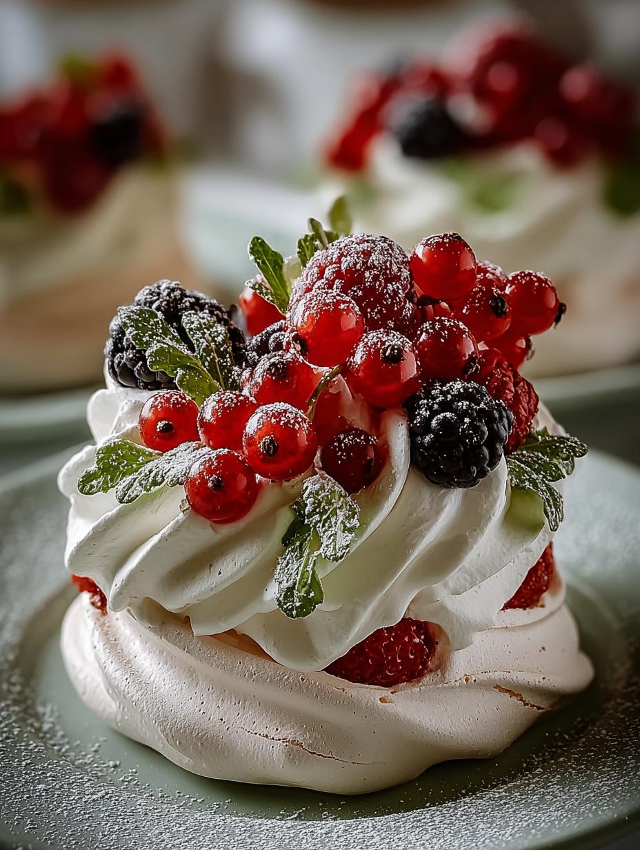 Holiday Wreath Meringues Berries: 12 Festive Treats 3 Holiday Wreath Meringues Berries: 12 Festive Treats - Holiday Wreath Meringues Berries - additional detail