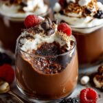 Hot Chocolate Mousse Cups