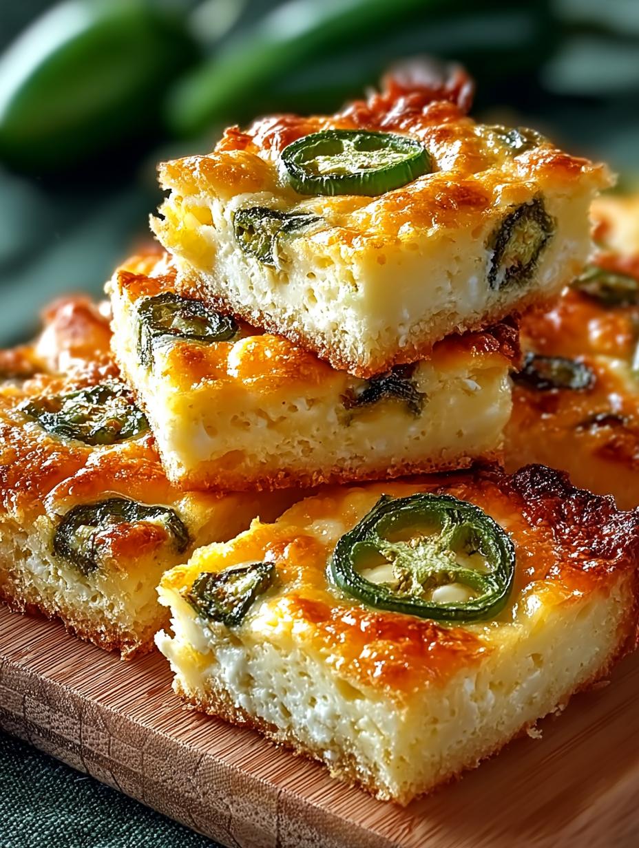 Jalapeno Cheese Squares