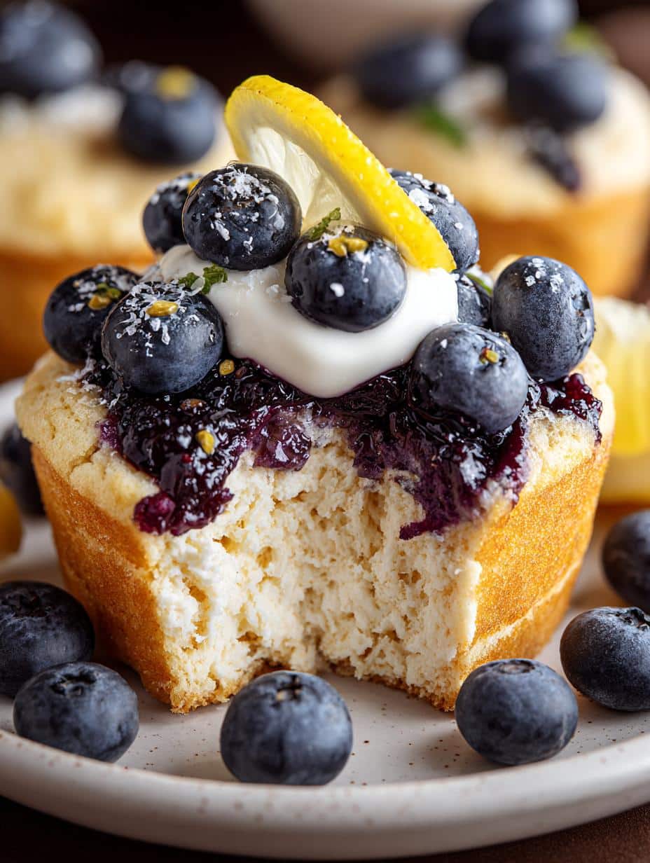 Energizing Lemon Blueberry Cottage Cheese Protein Bites 2 Energizing Lemon Blueberry Cottage Cheese Protein Bites - Lemon Blueberry Cottage Cheese - main visual representation