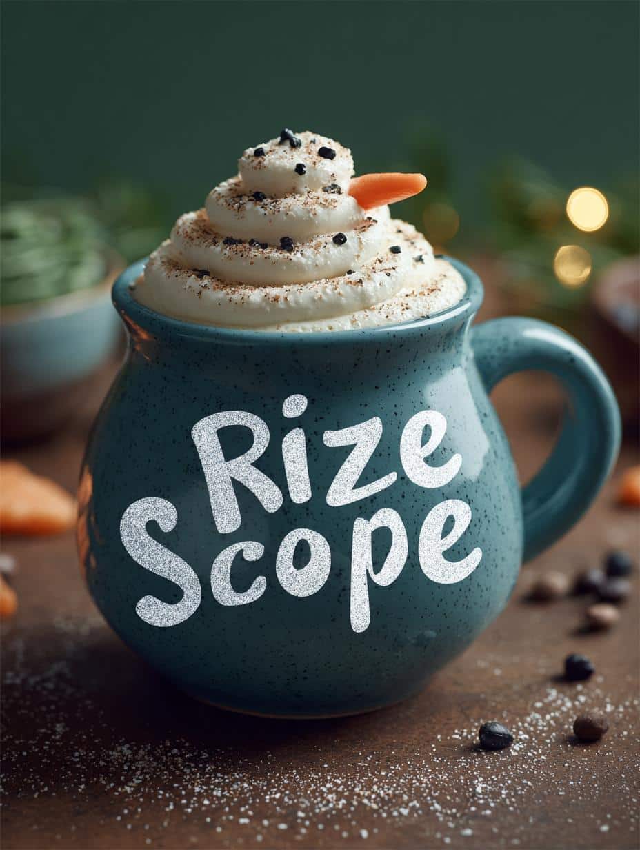 Mister Snowman: 7 Magical Ways to Create a Festive Drink - Mister Snowman - main visual representation