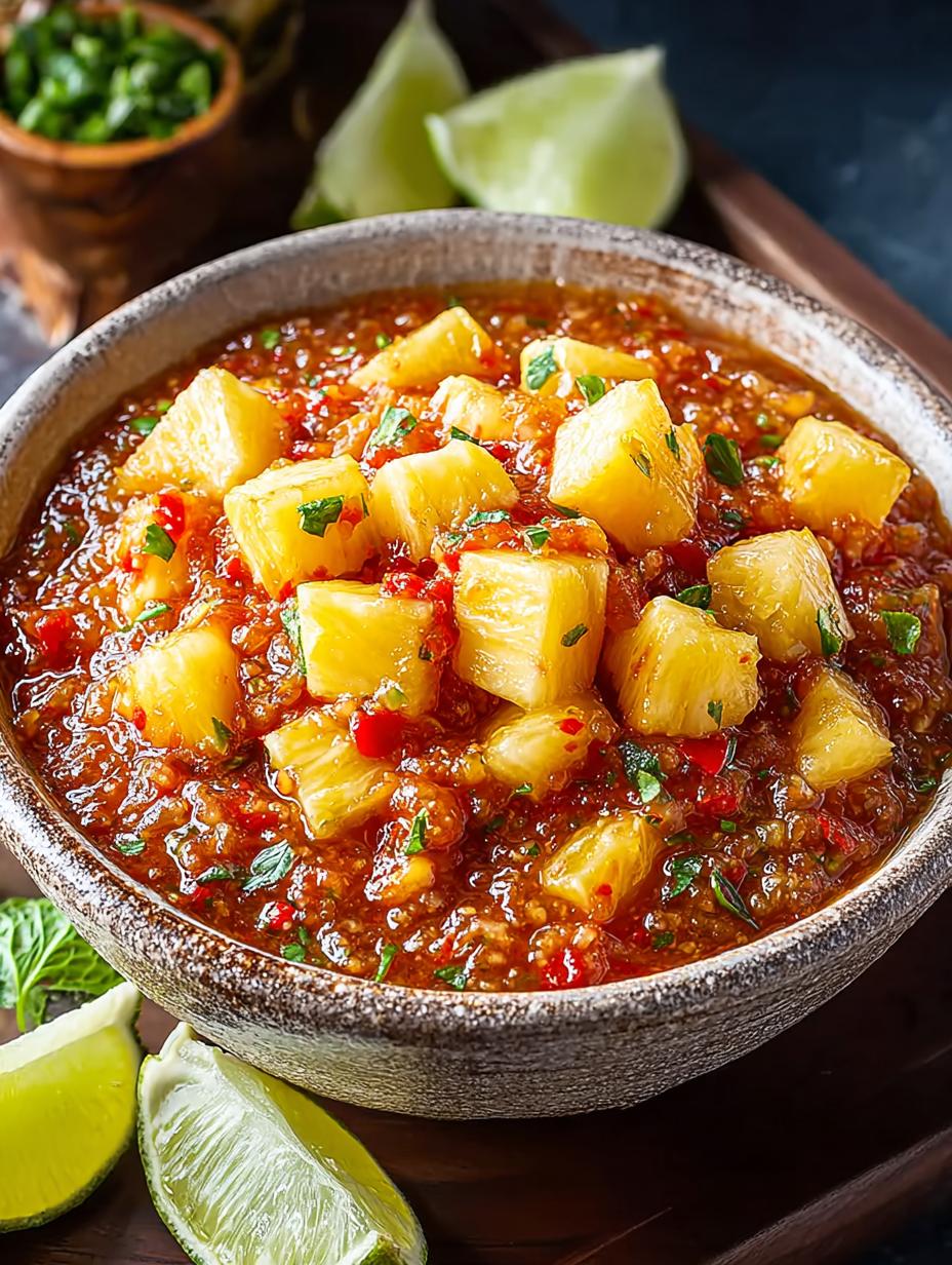 Pineapple Chipotle Salsa: 5 Sweet & Spicy Combinations - Pineapple Chipotle Salsa - main visual representation