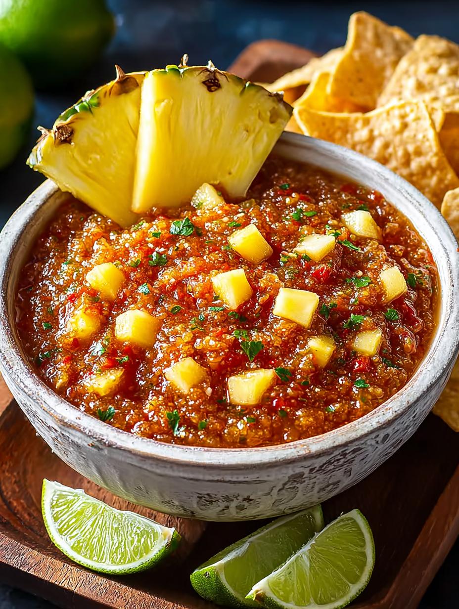 Pineapple Chipotle Salsa
