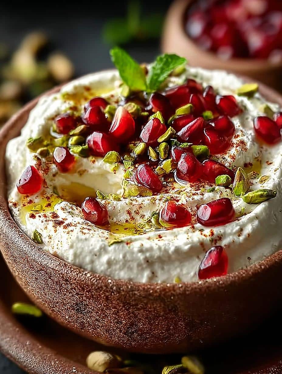 Pomegranate Pistachio Whipped Feta: 5 Reasons to Try This 3 Pomegranate Pistachio Whipped Feta: 5 Reasons to Try This - Pomegranate Pistachio Whipped Feta - additional detail