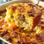 Sausage Hashbrown Breakfast Casserole
