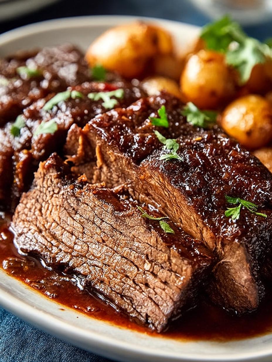 Slow Cooker Brisket Incredible Recipe for Amazing Flavor - Slow Cooker Brisket Incredible - main visual representation