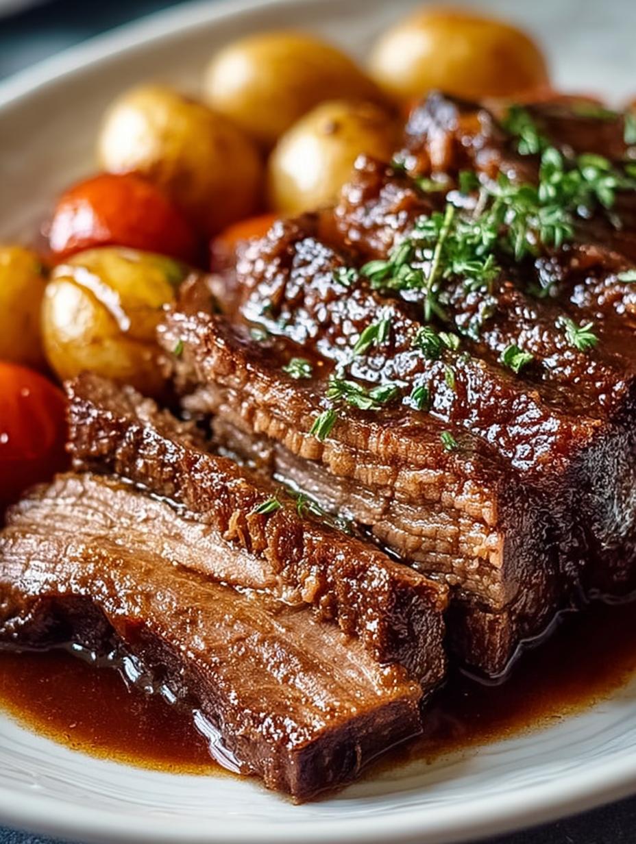 Slow Cooker Brisket Incredible