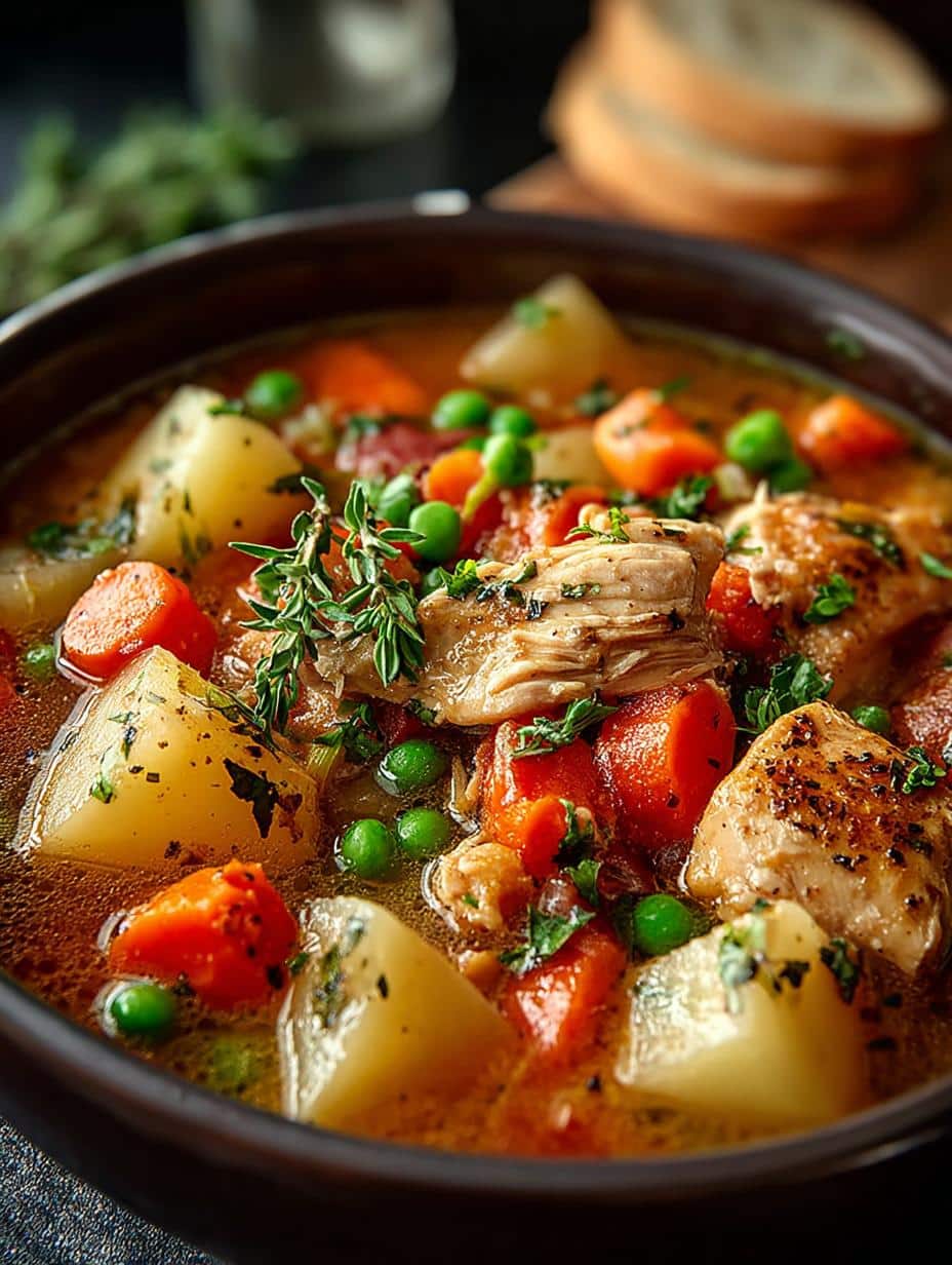 Slow Cooker Chicken Stew: 5 Easy Steps to Comfort Food - Slow Cooker Chicken Stew - main visual representation