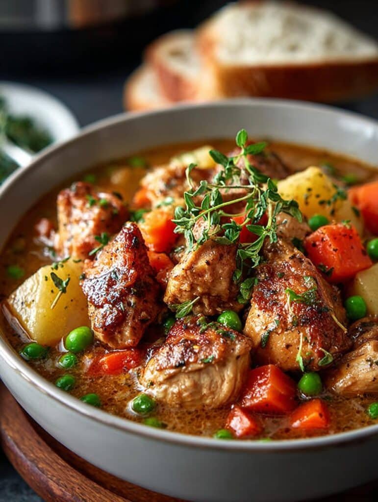 Slow Cooker Chicken Stew