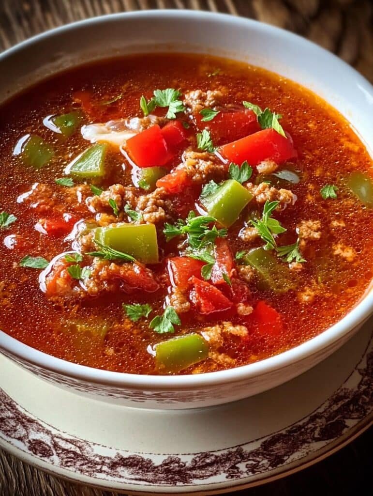 Stuffed Pepper Soup