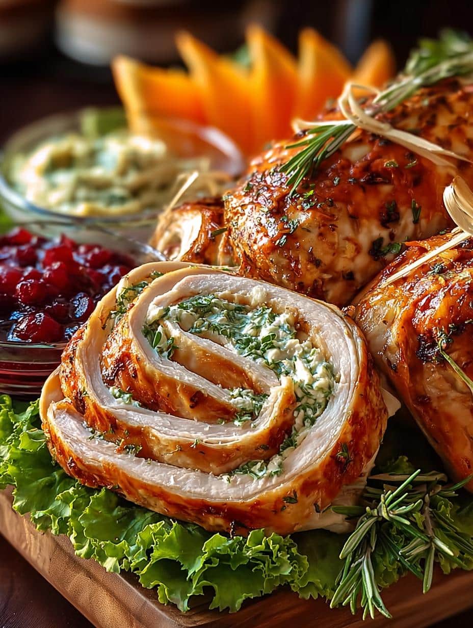 Thanksgiving Herb Butter Turkey: A Savory Delight - Thanksgiving Herb Butter Turkey - additional detail