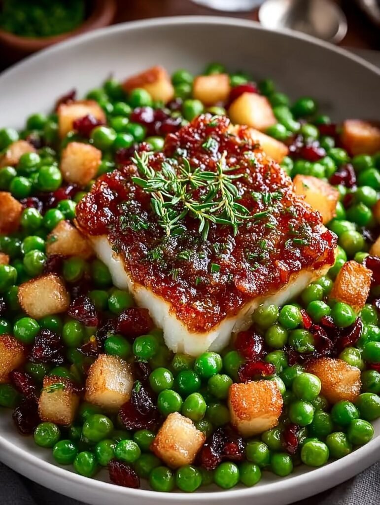 Thanksgiving Peas Side Dish