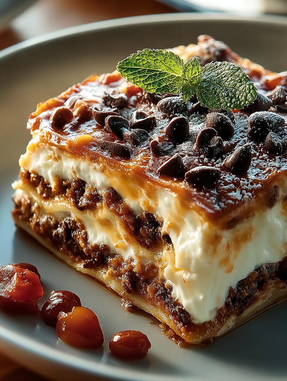 Incredible Turtle Lasagna Dessert with 7 Delicious Layers - Turtle Lasagna Dessert Incredible - additional detail