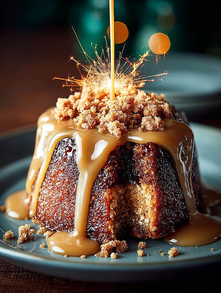 Vegan Sticky Toffee Biscoff