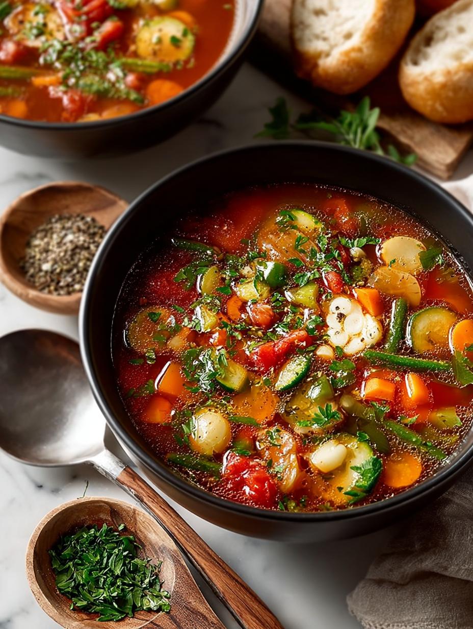 Vegetarian Minestrone Soup