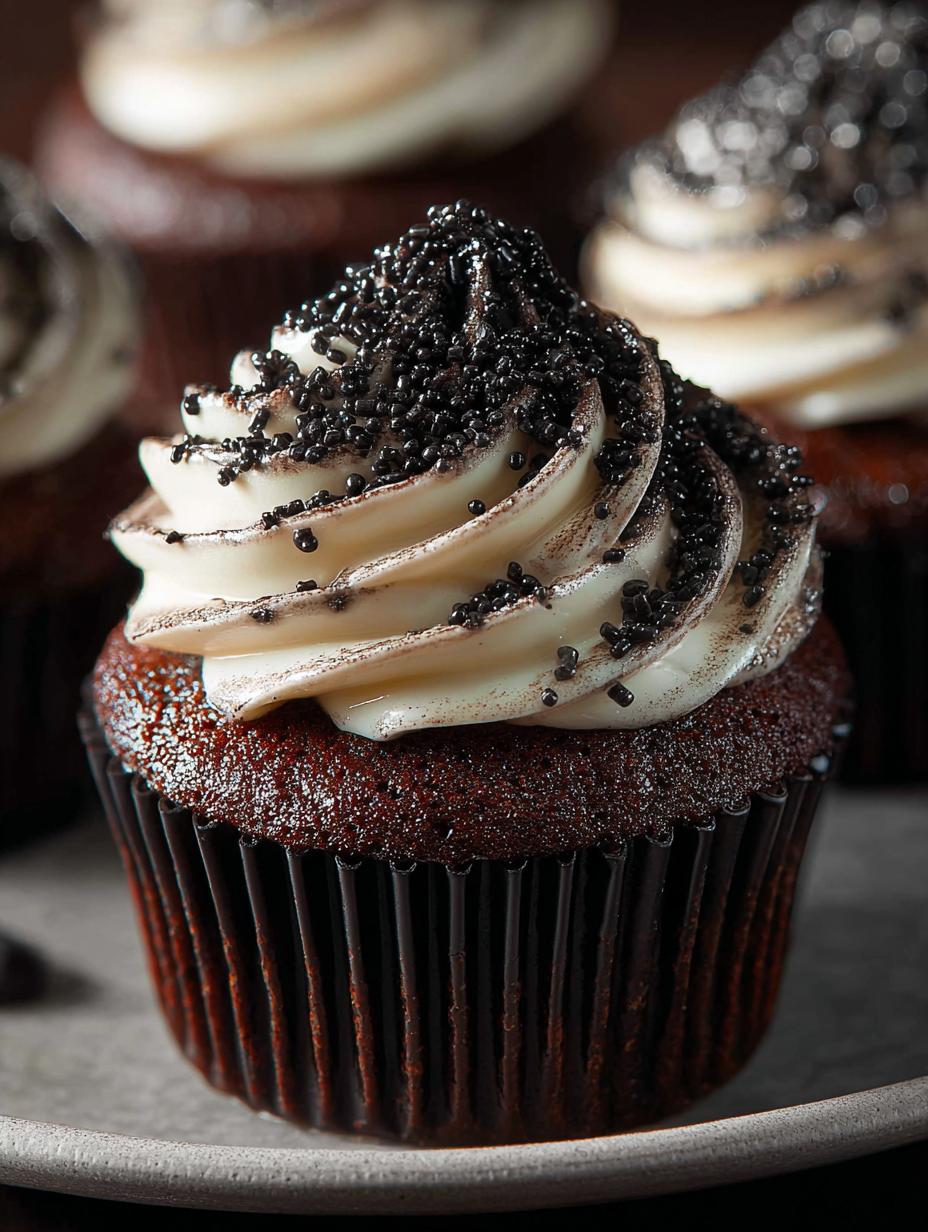 Black Cupcakes