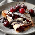Irresistible Black Forest Crepes Recipe for Dessert Lovers 4 Black Forest Crepes
