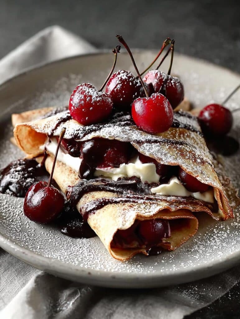 Black Forest Crepes