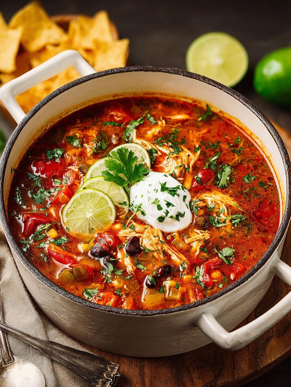 Chicken Enchilada Soup: 6 Comforting Ways to Enjoy It - Chicken Enchilada Soup - main visual representation