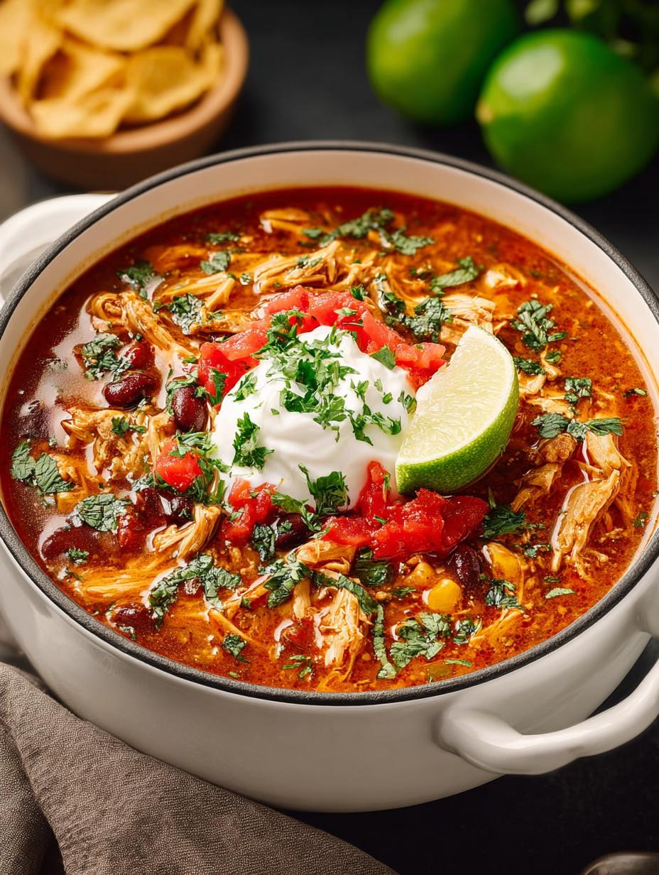 Chicken Enchilada Soup
