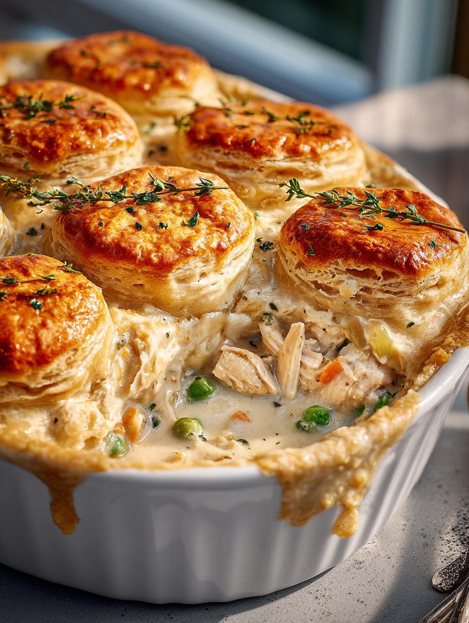 Chicken Pot Pie Casserole