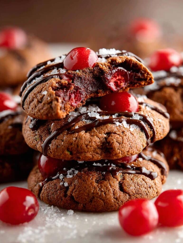 Chocolate Cherry Cookies