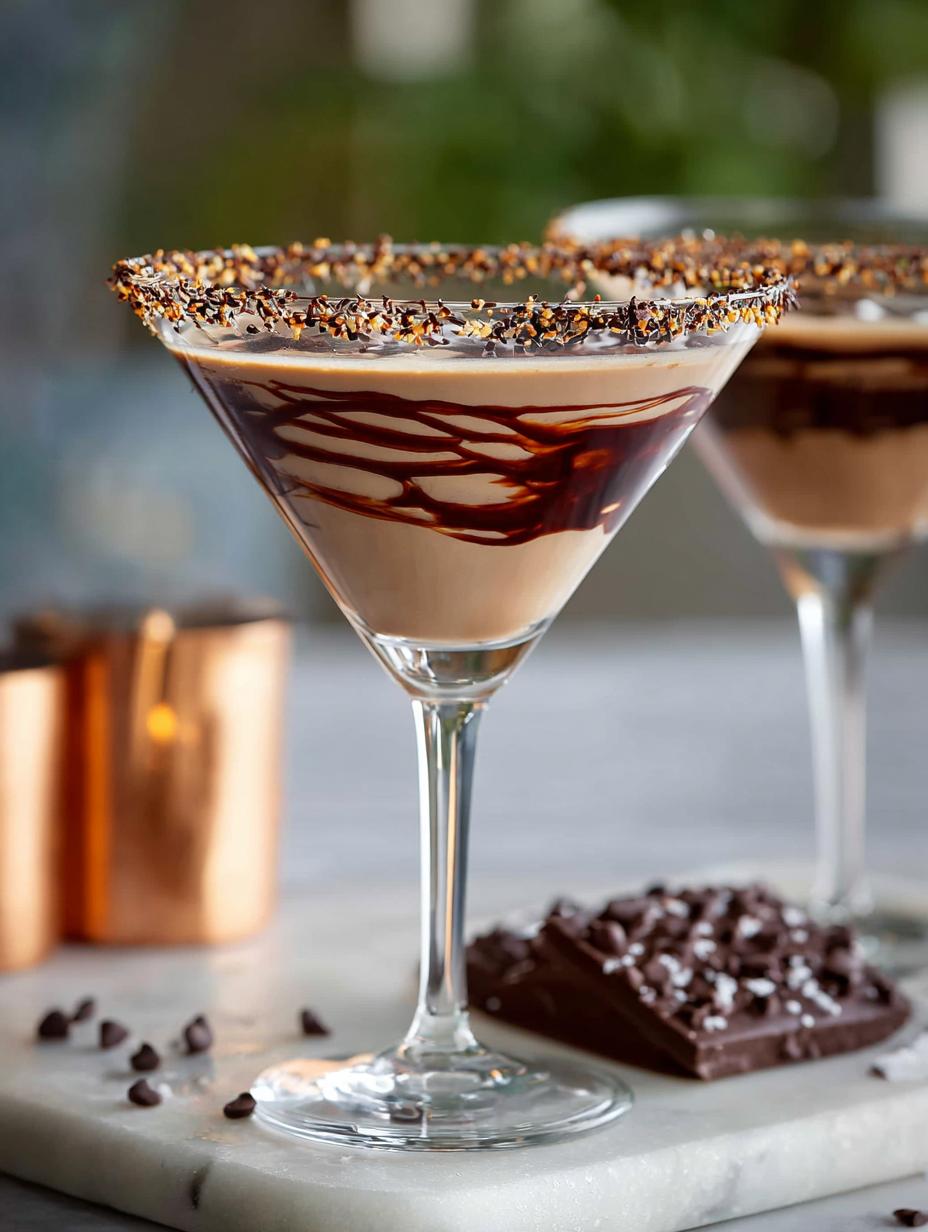 Chocolate Martini: 3 Simple Steps to Pure Indulgence - Chocolate Martini - additional detail