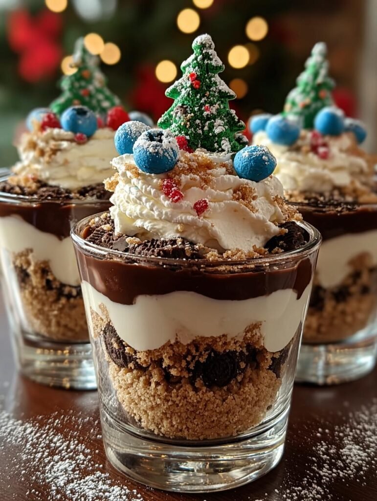 Christmas Dirt Cups