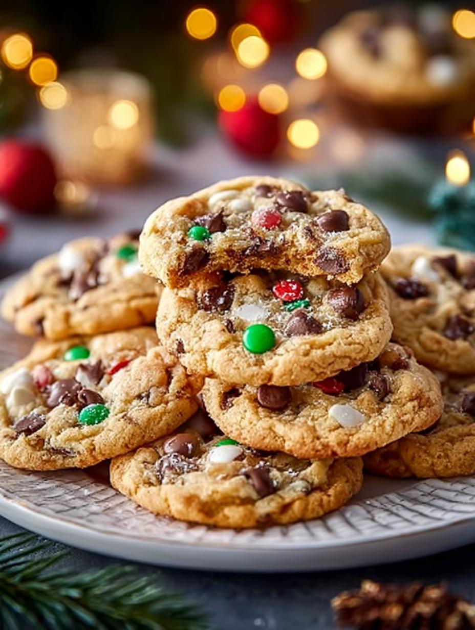 Christmas Kitchen Sink Cookies