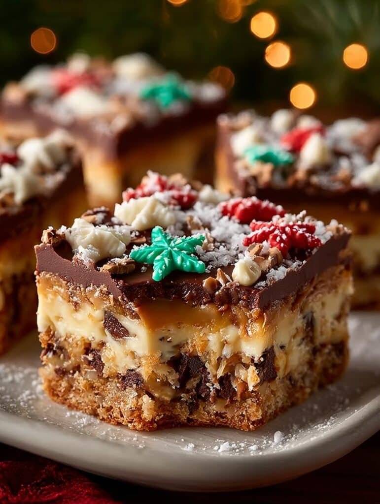 Christmas Magic Cookie Bars