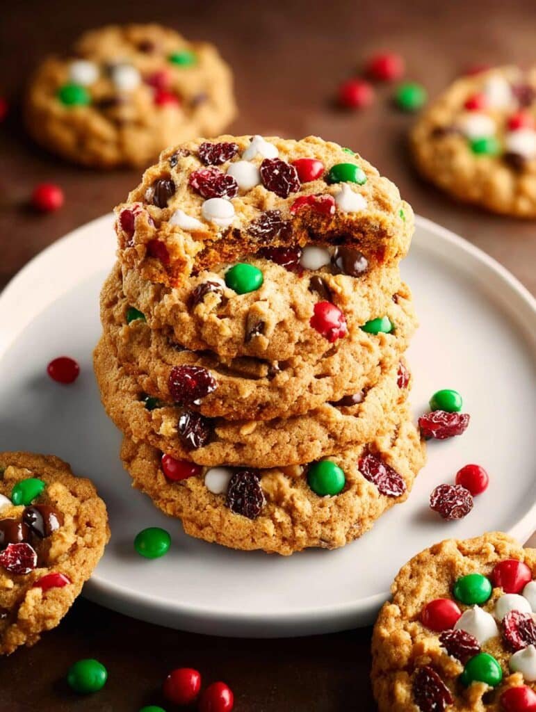 Christmas Monster Cookies