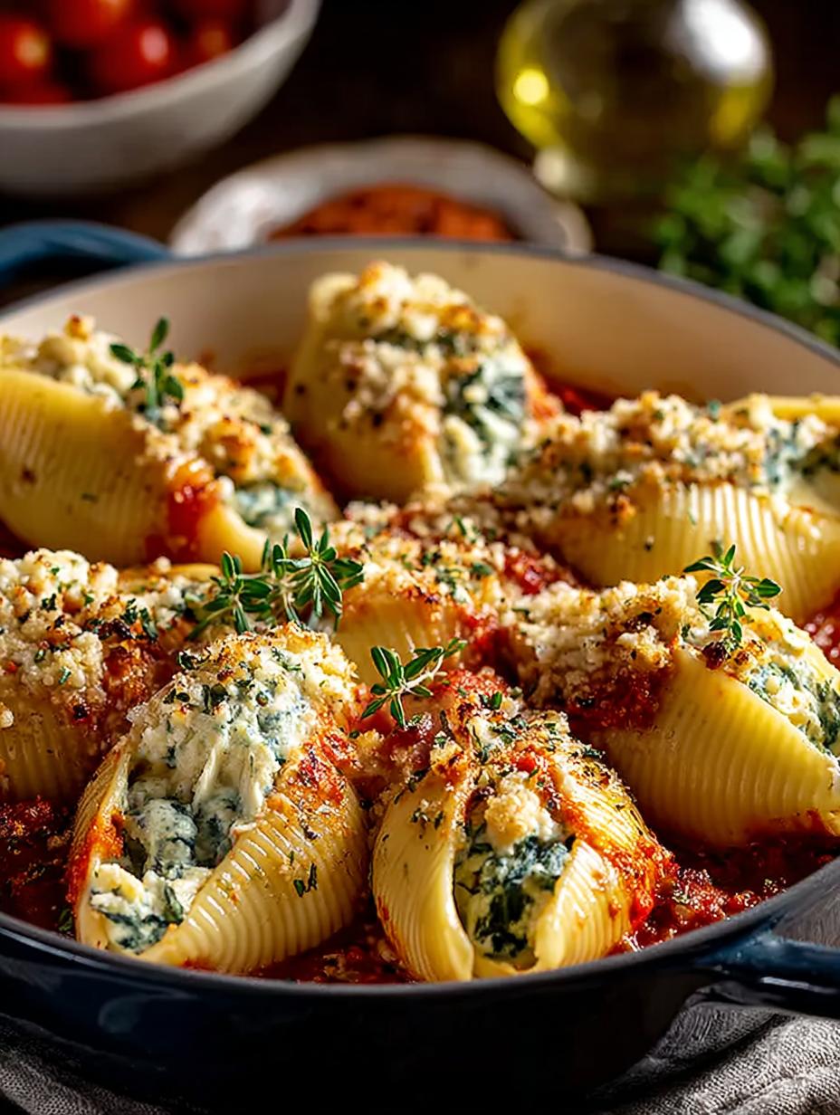 Christmas Stuffed Shells: 5 Festive Variations to Try - Christmas Stuffed Shells - additional detail