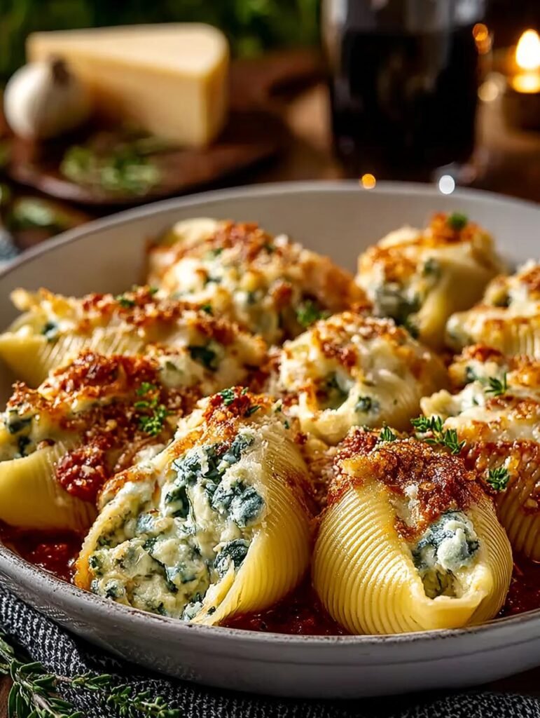 Christmas Stuffed Shells