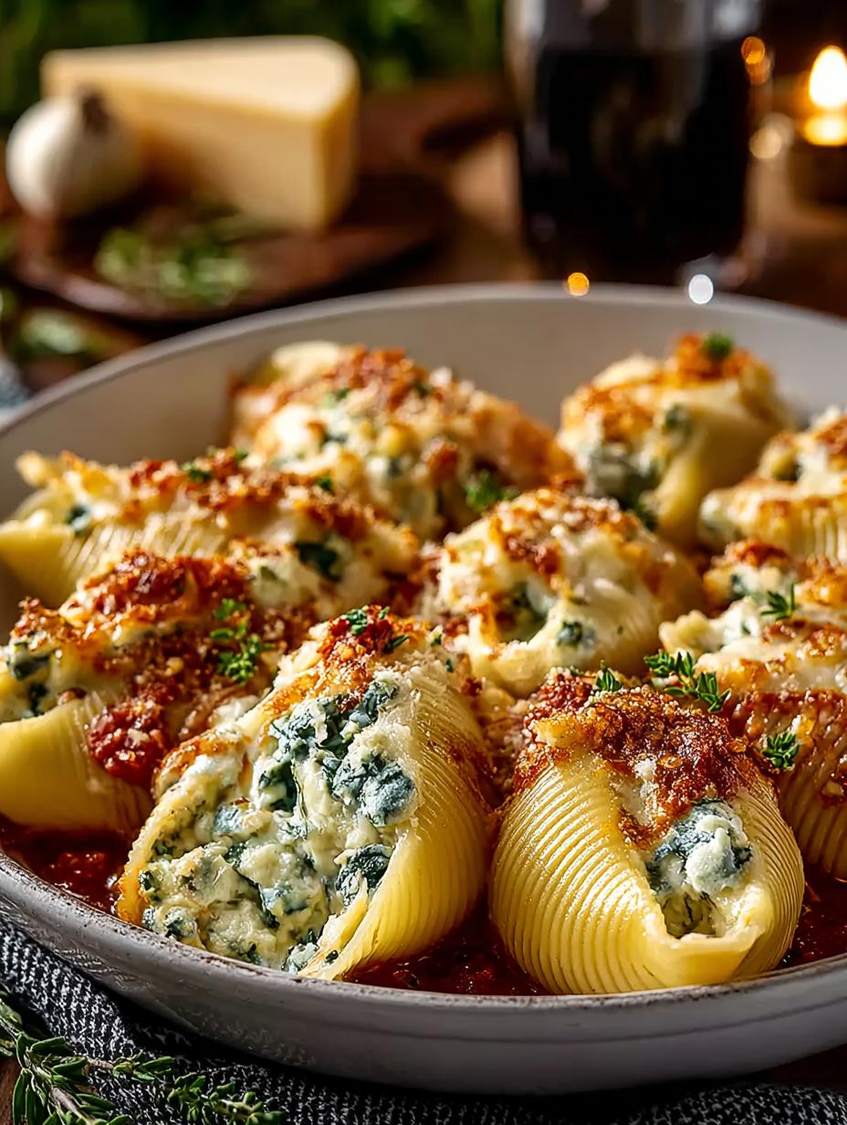 Christmas Stuffed Shells