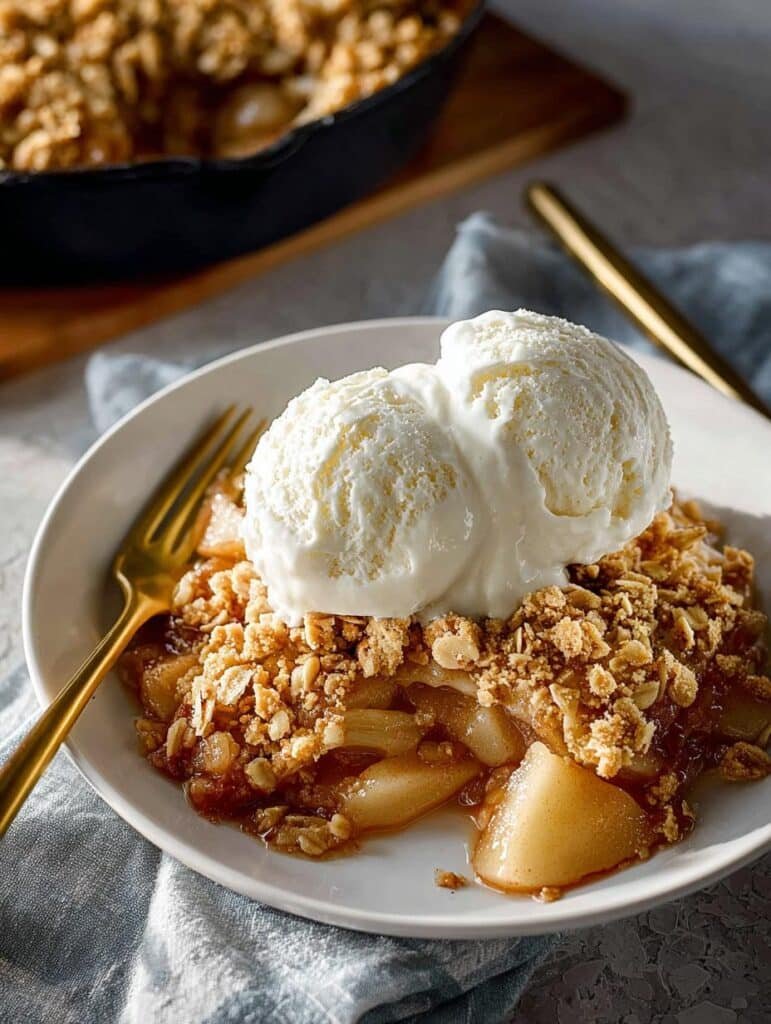 Cinnamon Apple Pear Crisp