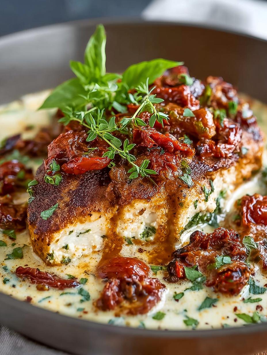 Creamy Sun Dried Tomato