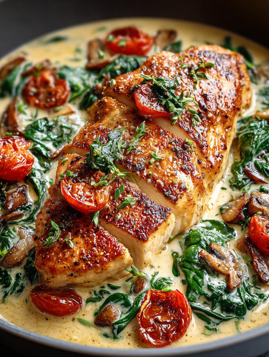 Creamy Tuscan Chicken: 7 Steps to Italian Comfort Food - Creamy Tuscan Chicken - main visual representation