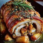 Crispy Porchetta with Almond: 8 Steps to Perfection 4 Crispy Porchetta with Almond