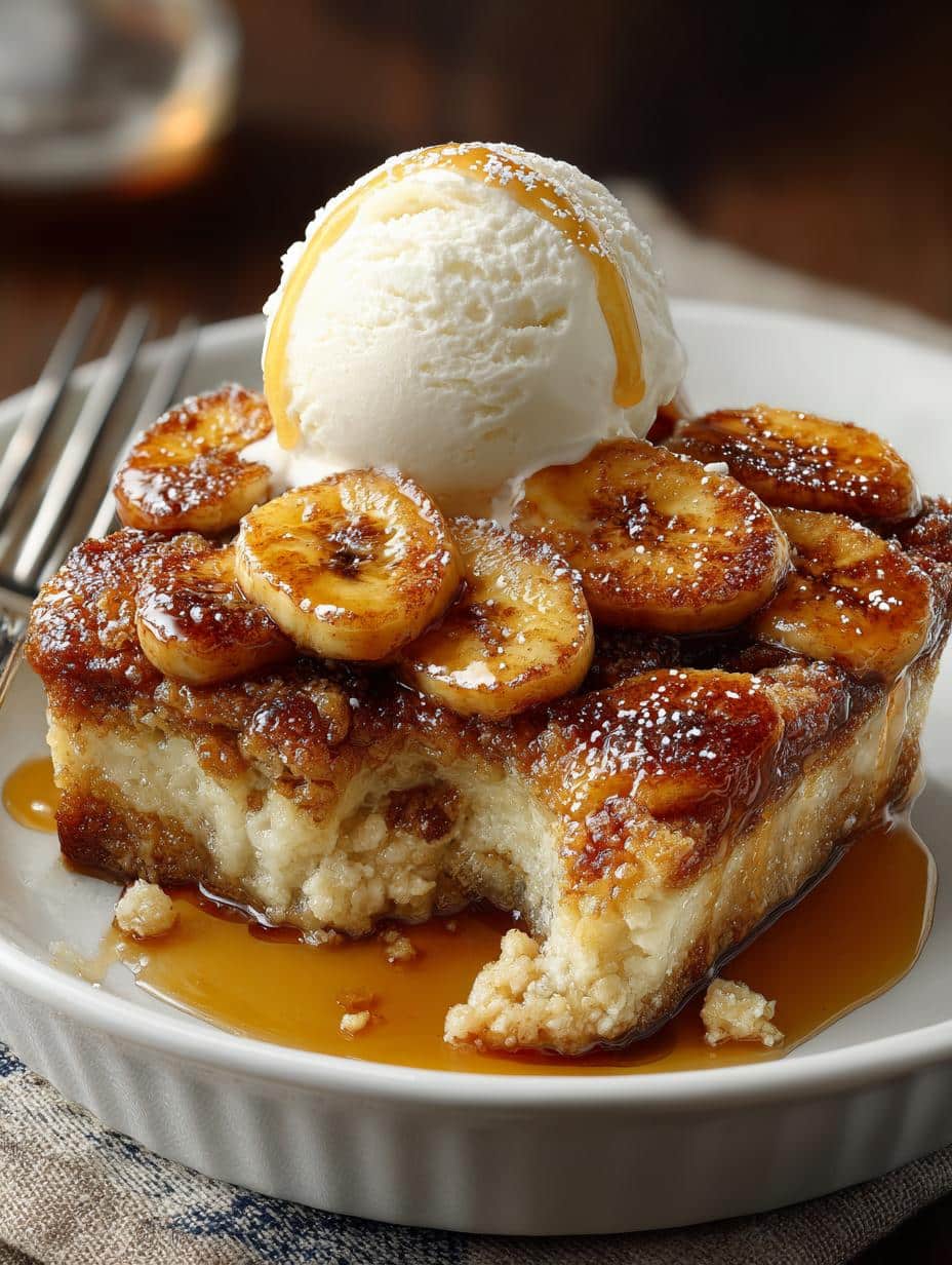 Delightful Bananas Foster Cobbler: 5 Reasons to Indulge 3 Delightful Bananas Foster Cobbler: 5 Reasons to Indulge - Delightful Bananas Foster Cobbler - additional detail