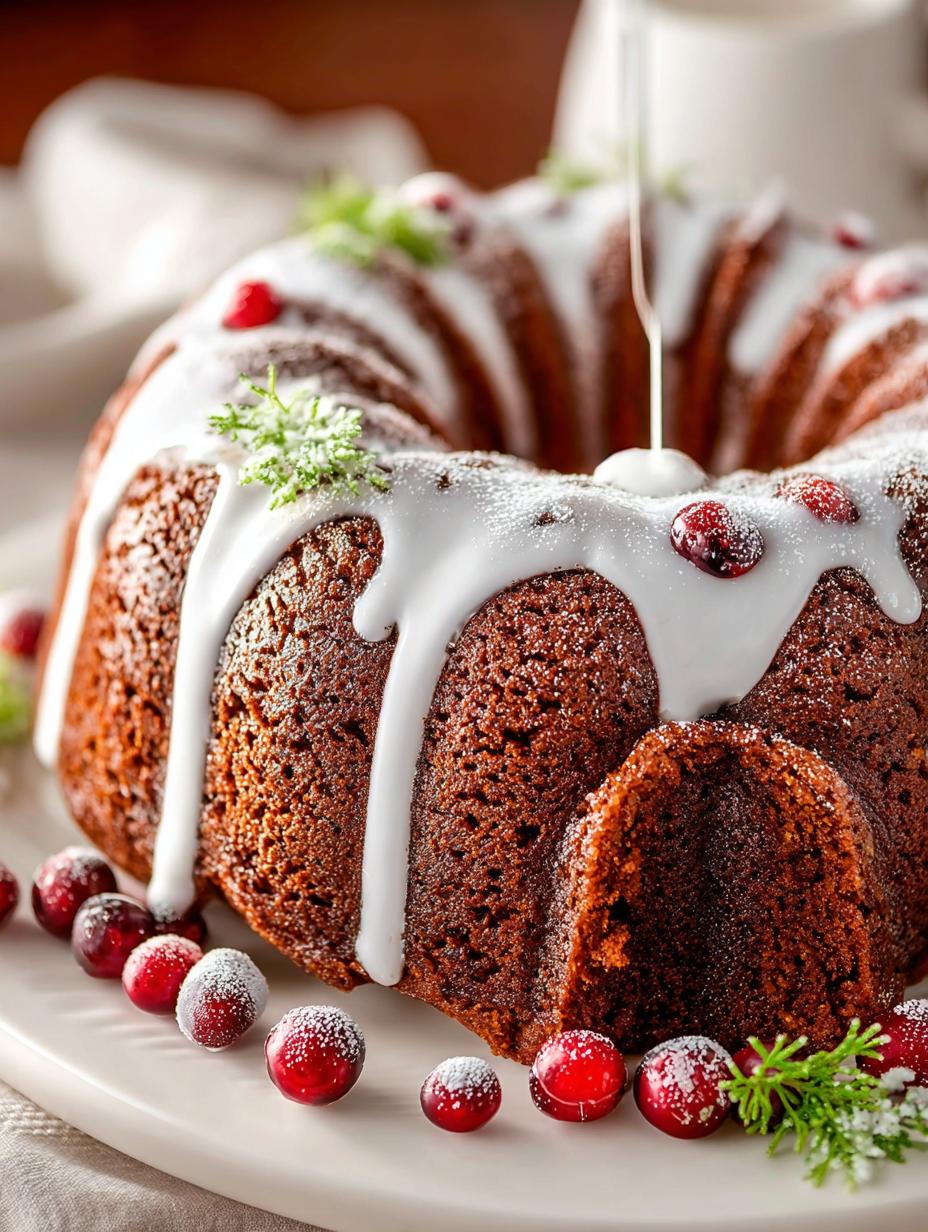 Gingerbread Bundt Cake: 7 Steps to Holiday Delight - Gingerbread Bundt Cake - main visual representation